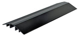 Vestil XHCR-72-BK Aluminum Extruded Hose/Cable Crossover 72 in. Length Black