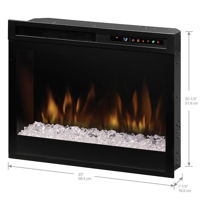 Dimplex Nova 23-In Multi-Fire XHD Contemporary Plug-In Electric Fireplace Insert Dimplex