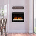 Dimplex Nova 23-In Multi-Fire XHD Contemporary Plug-In Electric Fireplace Insert Dimplex