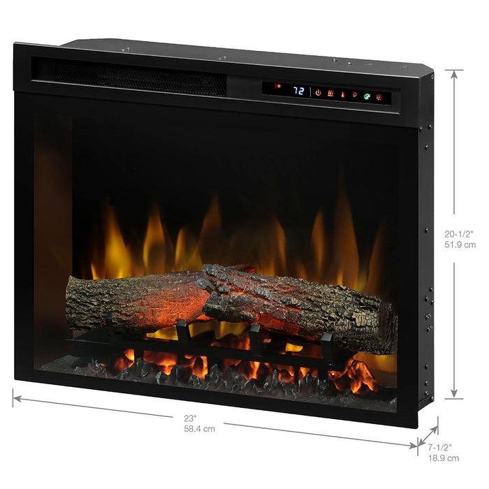 Dimplex Nova 23-In Multi-Fire XHD Plug-In Electric Fireplace Insert Dimplex
