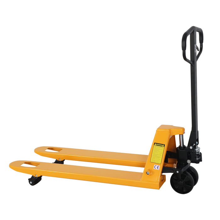 Xilin BF-III-2NY manual pallet jack control handle close-up
