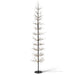 Park Hill Collection Black Wrapped Twinkling Lights Tree, 9'