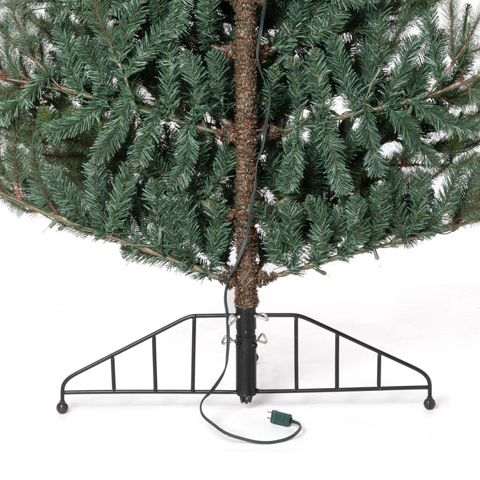 Park Hill Blue Spruce Half Christmas Tree, 7.5' XPQ20290 - specifications diagram