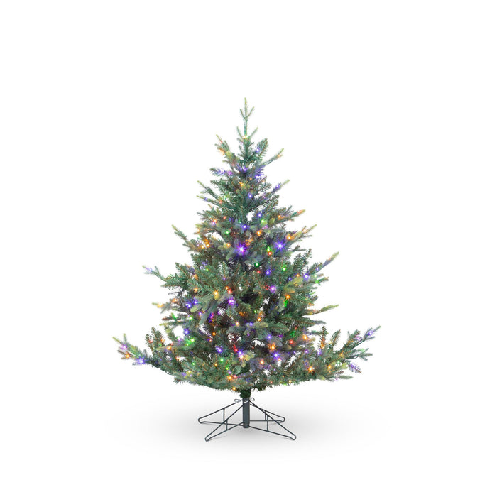 Park Hill Collection Montana Spruce Tree, Multi-Function with Soft Twinkle – 4.5 ft (view 2)