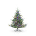 Park Hill Collection Montana Spruce Tree, Multi-Function with Soft Twinkle – 4.5 ft (view 2)