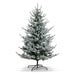 Park Hill Flocked Blue Spruce Tree, 9' XPQ40550 - angle view