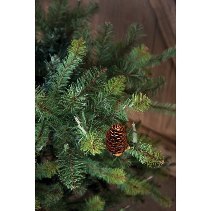 Park Hill Collection Tree Lot 9' Park Hill Slim Line Blue Spruce LED Lights XPQ82166 Park Hill Collection