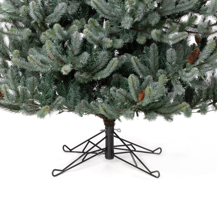 Park Hill Collection Tree Lot 7.5' Park Hill Blue Spruce LED Clear/Multi-Color Option XPQ82169 Park Hill Collection