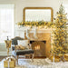 Park Hill Collection Tree Lot 7.5' Park Hill Slim Line Blue Spruce LED Lights XPQ82170 Park Hill Collection