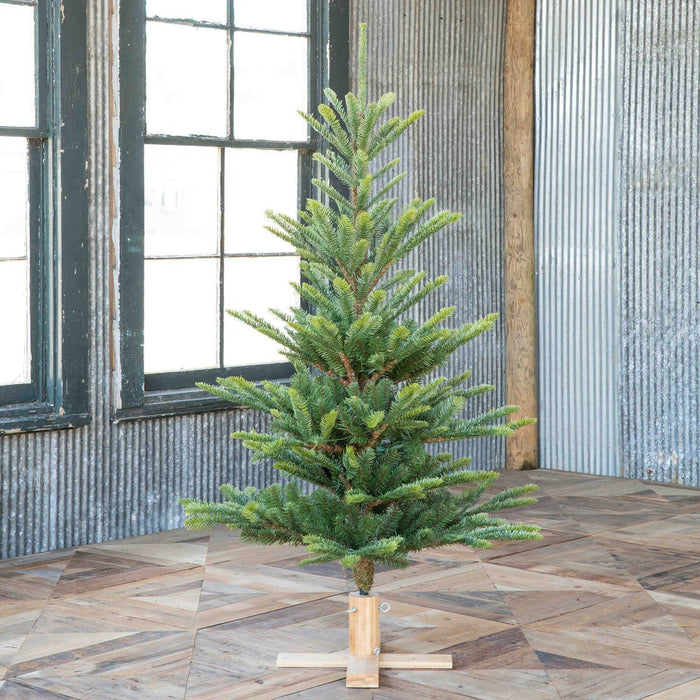 Park Hill Collection Tree Lot 5' Great Northern Spruce Pine Tree with Micro LED Lights XPQ90662 Park Hill Collection