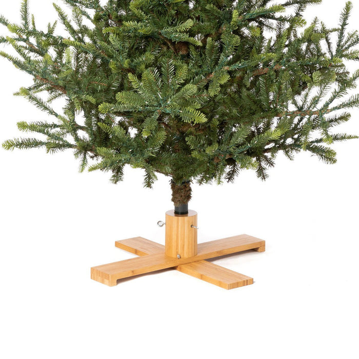 Park Hill Collection Tree Lot 9' Great Northern Spruce Tree with Micro LED Lights XPQ90664 Park Hill Collection
