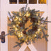 Park Hill Collection Tree Lot Blue Spruce Wreath with LED Lights, Large XPW81010 Park Hill Collection