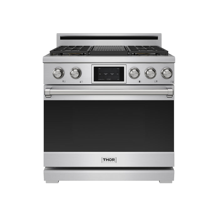 Thor Kitchen X Series 36-Inch Dual Fuel Range (XRD36E) – front