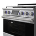 Thor Kitchen X Series 36-Inch Dual Fuel Range (XRD36E) – light on