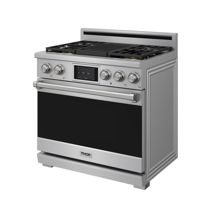 Thor Kitchen X Series 36-Inch Dual Fuel Range (XRD36E) – right