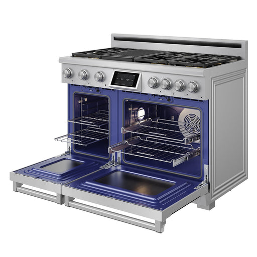Thor Kitchen X Series 48-Inch Dual Fuel Range (XRD48E) – rack
