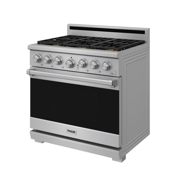 Thor Kitchen X Series 36-Inch Gas Range (XRG36E) – right 1