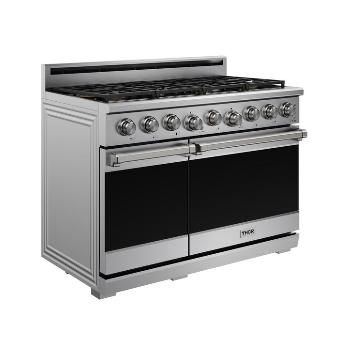 Thor Kitchen X Series 48-Inch Gas Range (XRG48E) – angle right