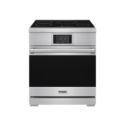 Thor Kitchen 30-Inch Stainless Steel 4-Piece Package – XRI30E X Series 30-inch induction range