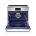 Thor Kitchen X Series 36-Inch Induction Range (XRI36E) – front open