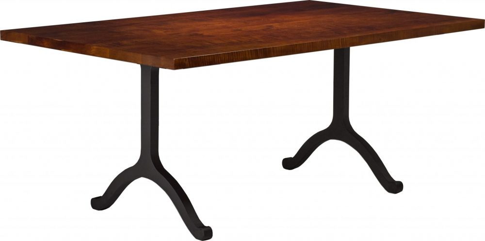 Yosemite with 815 Steel Base Dining Table