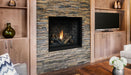 Kingsman ZCV34 series gas fireplace installed in a living room