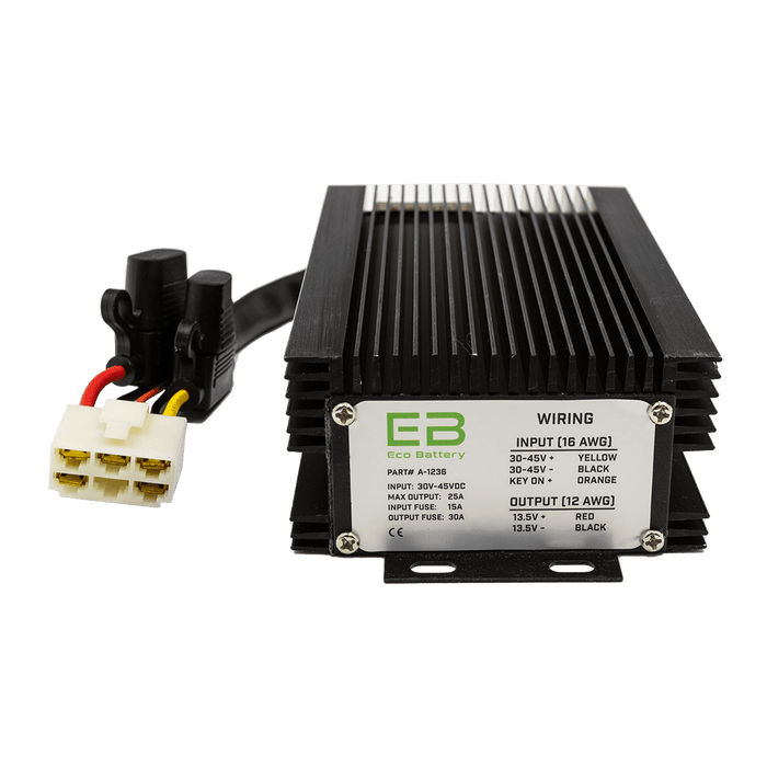 36V 105Ah LiFePO4 Battery Bundle / Club Car DS - detail close-up