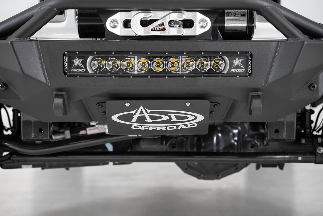 Addictive Desert Designs 2018-2026 Jeep JK/JL/JT Stealth Fighter Front License Plate Bracket – image 4 of 7
