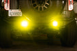 DV8 Offroad 3-Inch Elite Series LED Amber Flush Mount Pod Light – on the trail, image 4 of 15