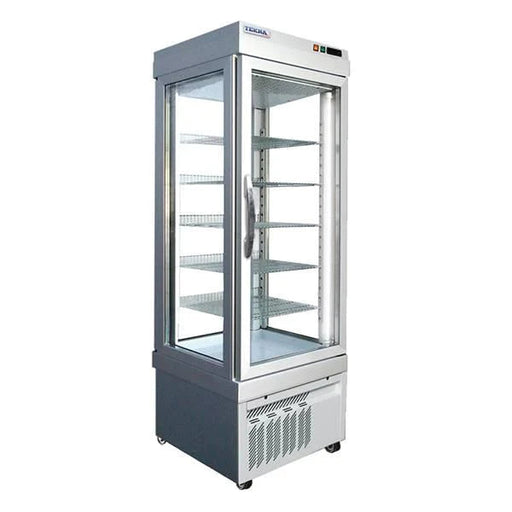 AMPTO 4 Sided Glass Merchandiser Refrigerated - 4400 NFP AMPTO