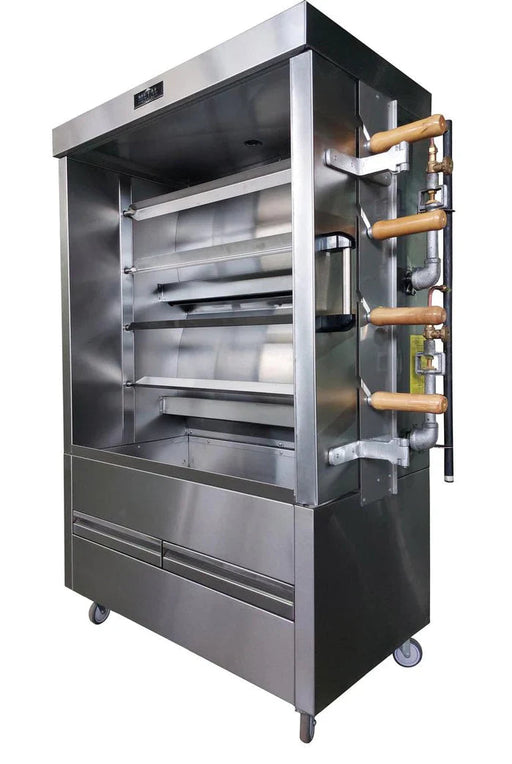 AMPTO Chicken Rotisserie - 20 Chickens - Gas - FRG4VE AMPTO