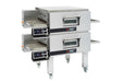 AMPTO Electric Conveyor Pizza Oven TT98E 44'' x 32'' x 3'' Chamber 2 Deck - TT98E2 AMPTO