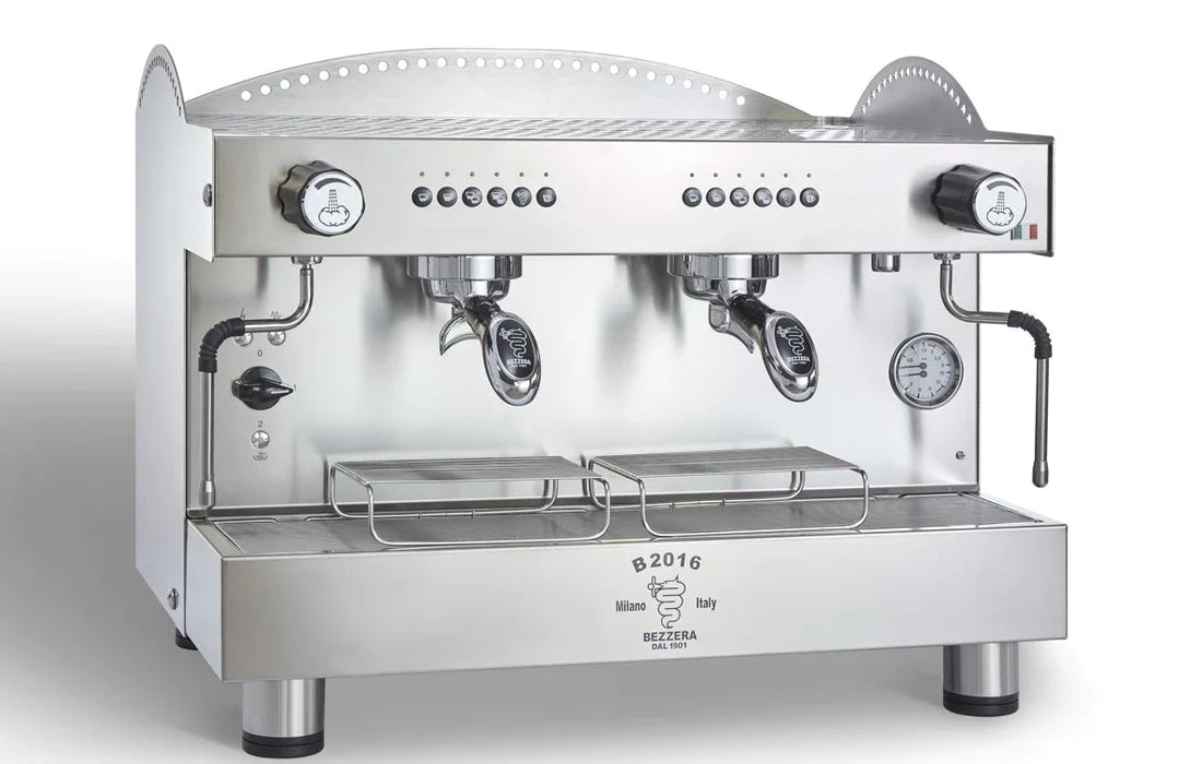 AMPTO Espresso Machine 2 Gr - Automatic. UL/NSF. 220V - B2016DE2IS4E AMPTO