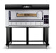 AMPTO Gas Pizza Oven P110G 44'' x 29'' x 7'' (Chamber) - 1 Deck - P110G A1X AMPTO