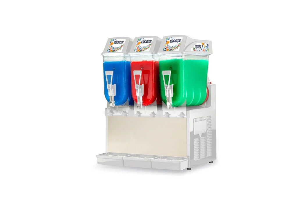 AMPTO Granita Machine 3 Tanks. 12 L ea. NSF/UL - GRA-123 AMPTO