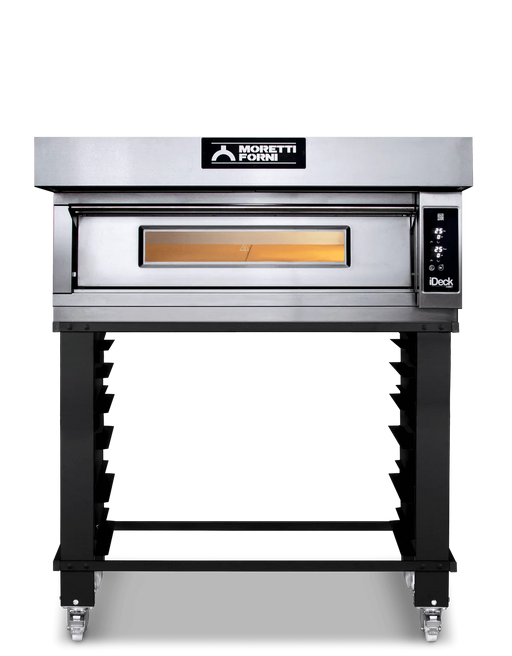 AMPTO iDeck electronic Control Electric Pizza Oven 41"W x 41"D chamber. 1 Deck - ID-M 105.105 AMPTO