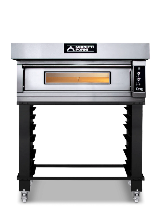AMPTO iDeck electronic Control Electric Pizza Oven 41"W x 41"D chamber. 1 Deck - ID-M 105.105 AMPTO