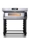 AMPTO iDeck electronic Control Electric Pizza Oven 41"W x 41"D chamber. 1 Deck - ID-M 105.105 AMPTO