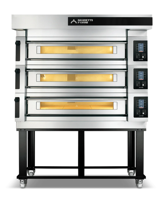 AMPTO Serie S modular Electric Pizza oven 48-3/4"x28-3/4"x6-1/4" (Chamber) - S120E3 AMPTO