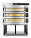 AMPTO Serie S modular Electric Pizza oven 48-3/4"x28-3/4"x6-1/4" (Chamber) - S120E3 AMPTO