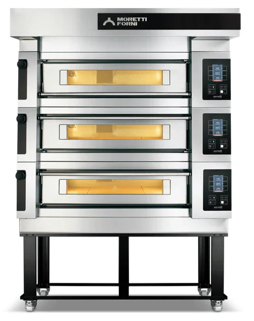 AMPTO Serie S Modular Electric Pizza Oven 37-1/2"x29x6-1/4 (Chamber) - S100E3 AMPTO