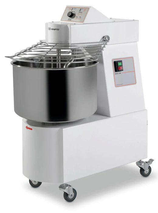 AMPTO Spiral Mixer 50 Lbs. Flour Cap. Variable speed. 220/60/1 - AMA050V AMPTO