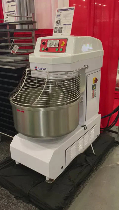AMPTO Spiral Mixer variable speed 177 dough capacity 220/60/3ph - MSP80JET/TR AMPTO