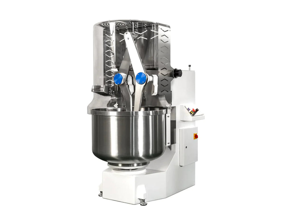 AMPTO Twin Diving Arms Mixer 123-1/2 lb dough capacity 208-220v/60/1-ph - IBT55INV AMPTO