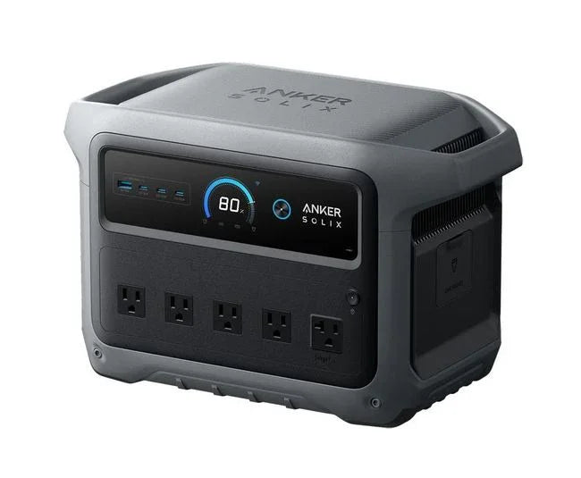 Anker SOLIX C1000 Gen2 Portable Solar Generator with Anker 400W Portable Solar Panel