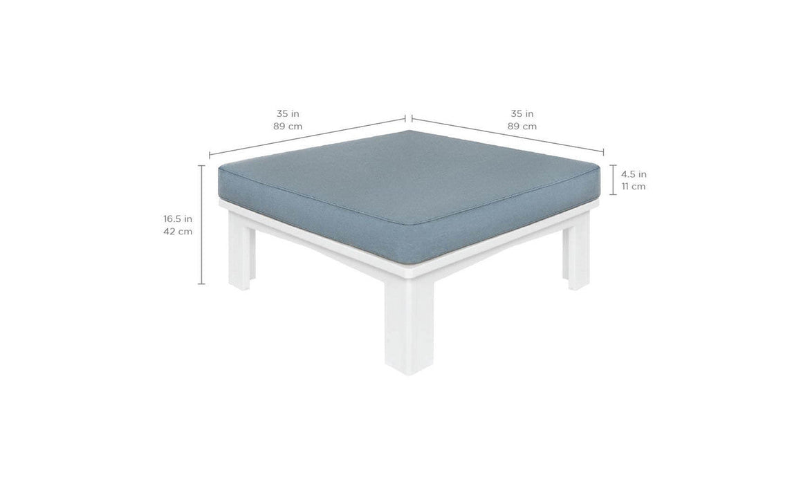 Ledge Lounger Mainstay Sectional Ottoman — view 4