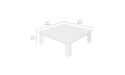 Ledge Lounger Mainstay Sectional Endcap — view 3
