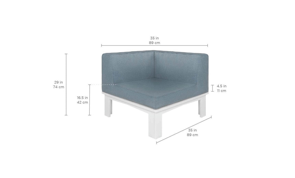 Ledge Lounger Mainstay Sectional Corner — view 6