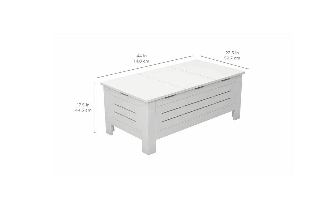Ledge Lounger Mainstay Storage Coffee Table — view 9