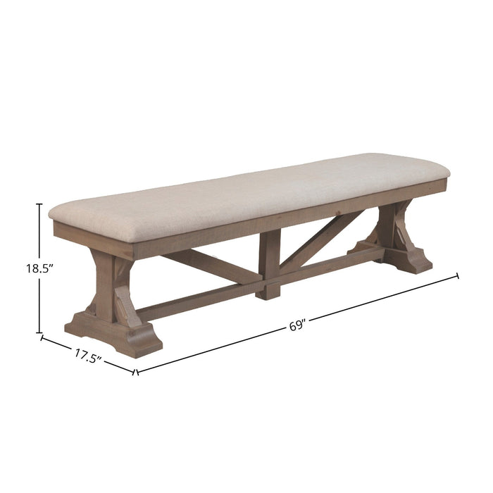 Alpine Furniture Arlo Dining Bench